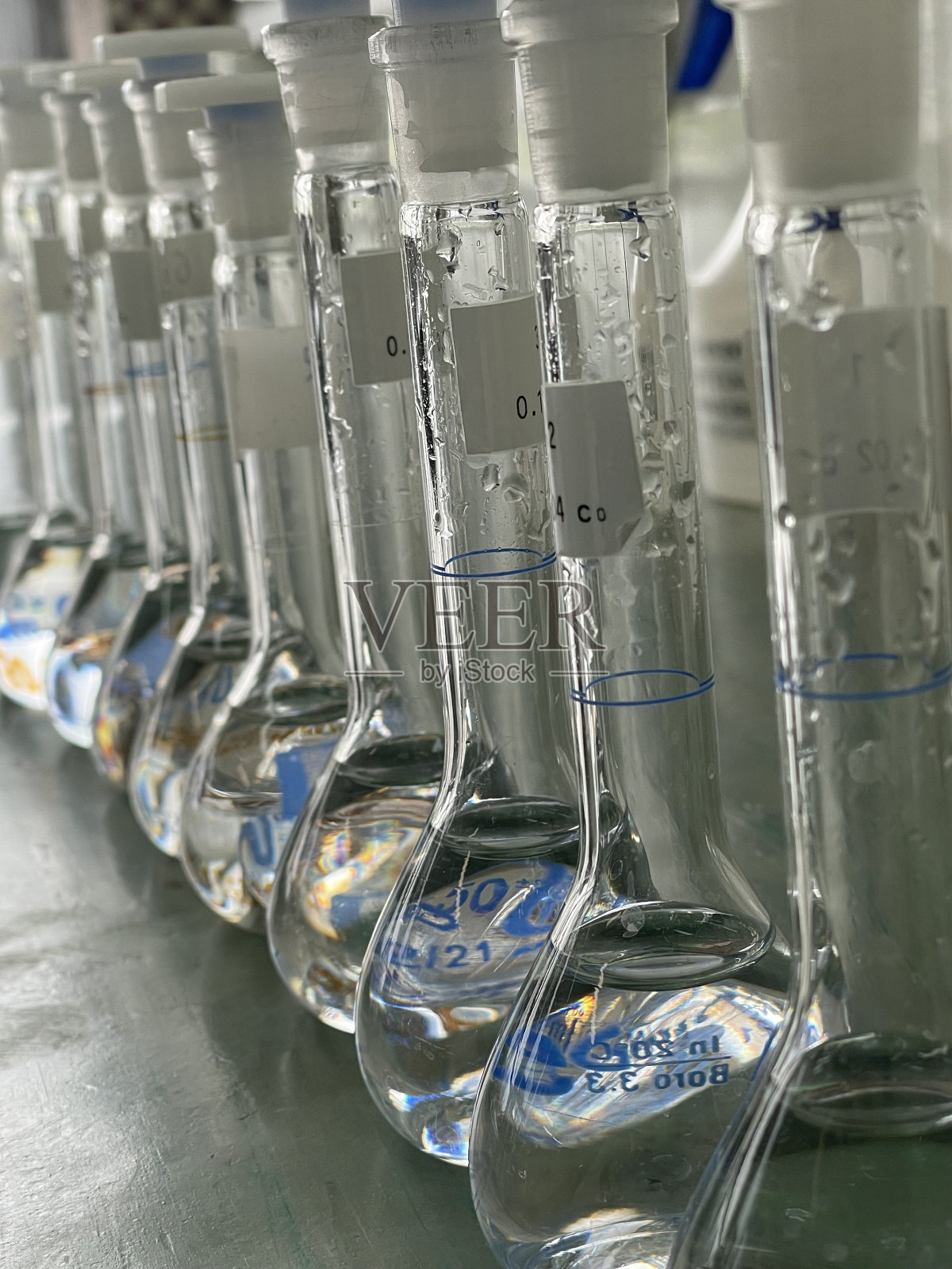 测量的玻璃瓶照片摄影图片