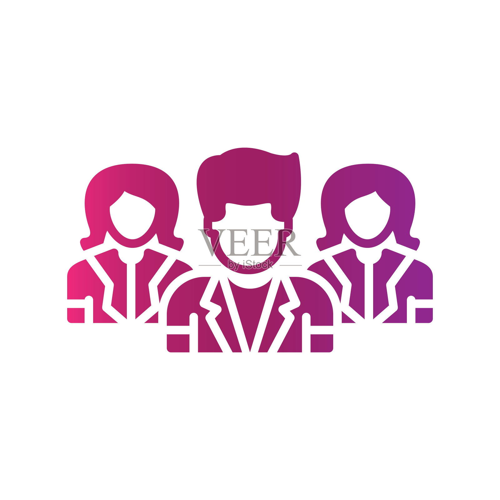 团队的图标插画图片素材