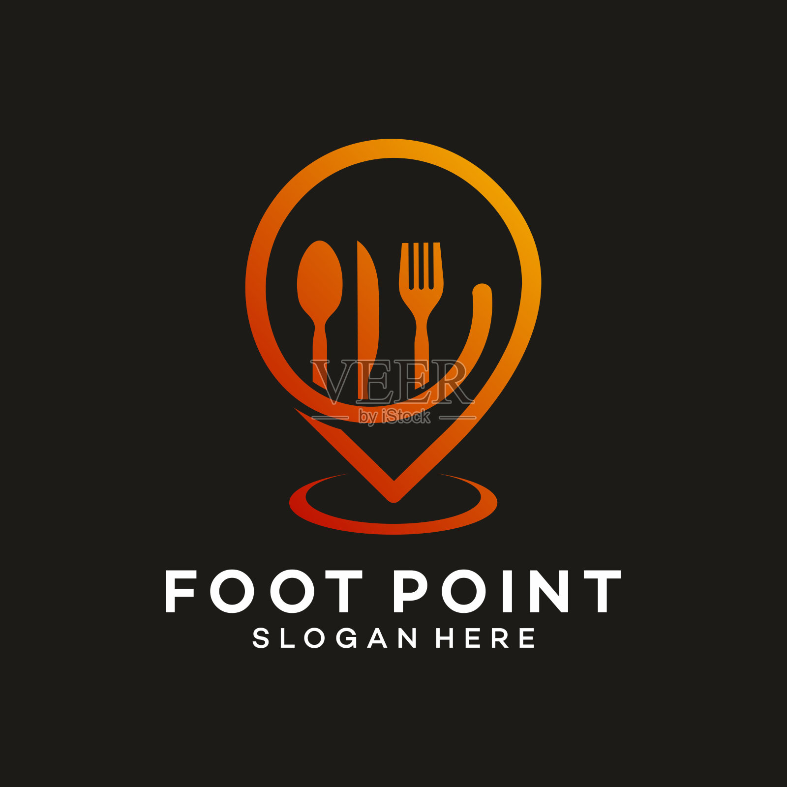 吃食品标志食品点背景矢量图像插画图片素材