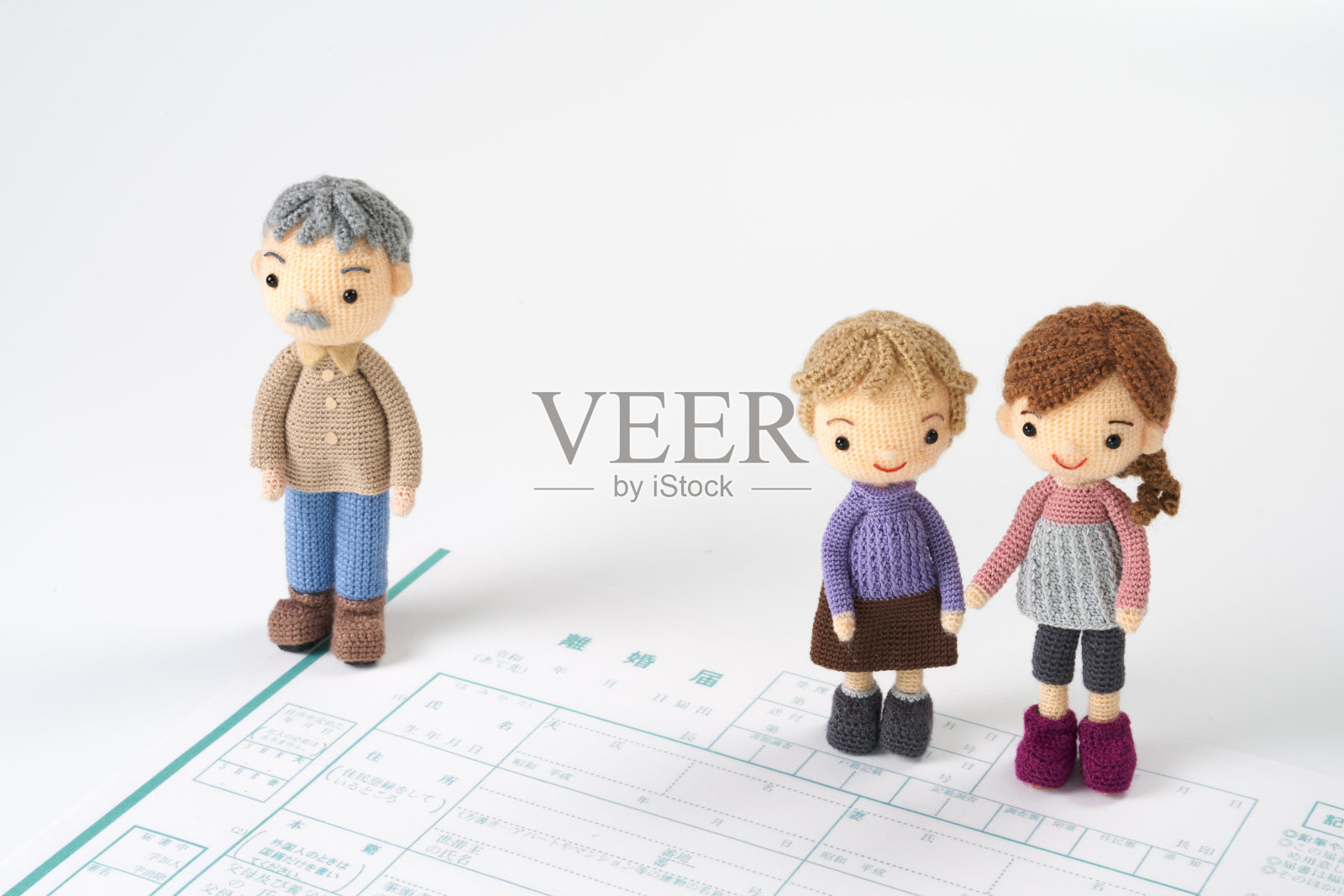 日本离婚通知书图片照片摄影图片