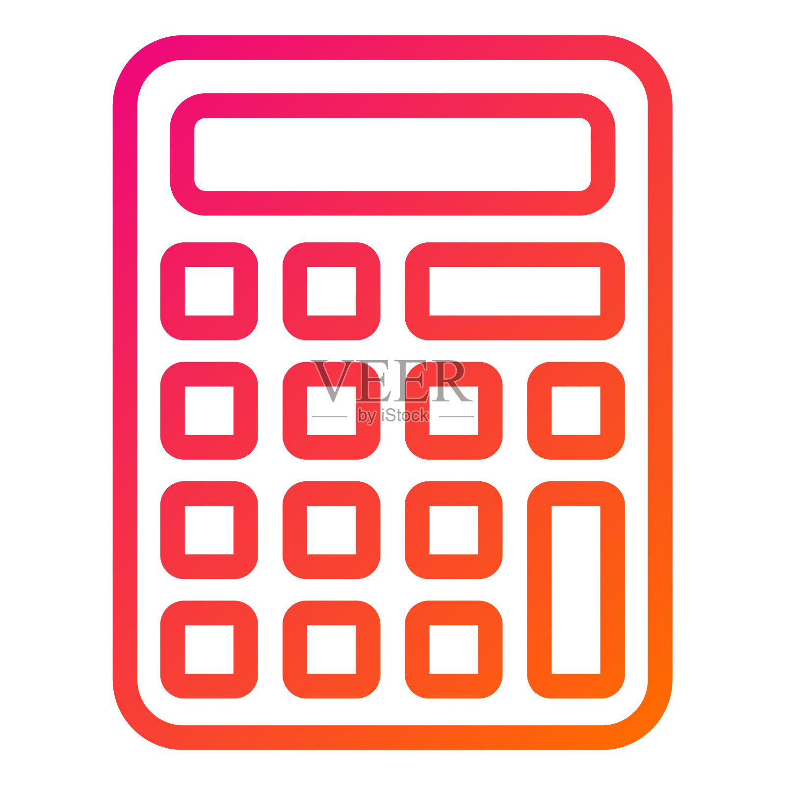 计算器矢量图标设计说明插画图片素材