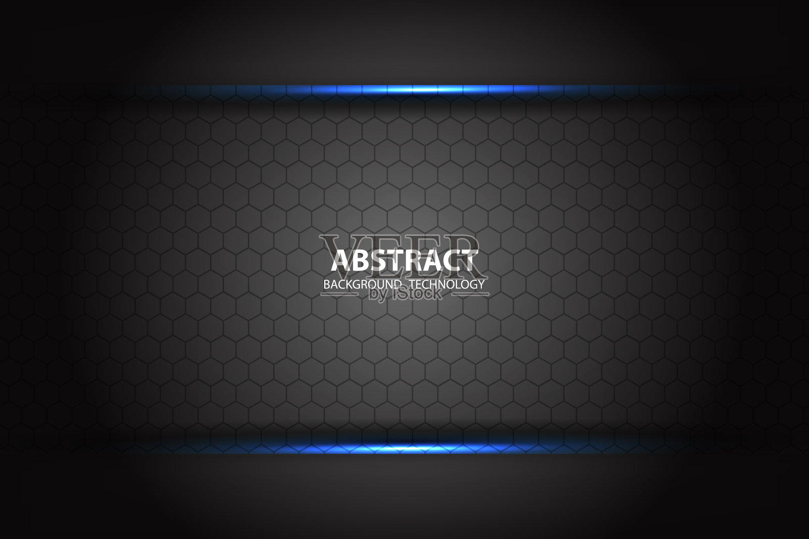 抽象的黑色和蓝色框架现代科技模板背景插画图片素材