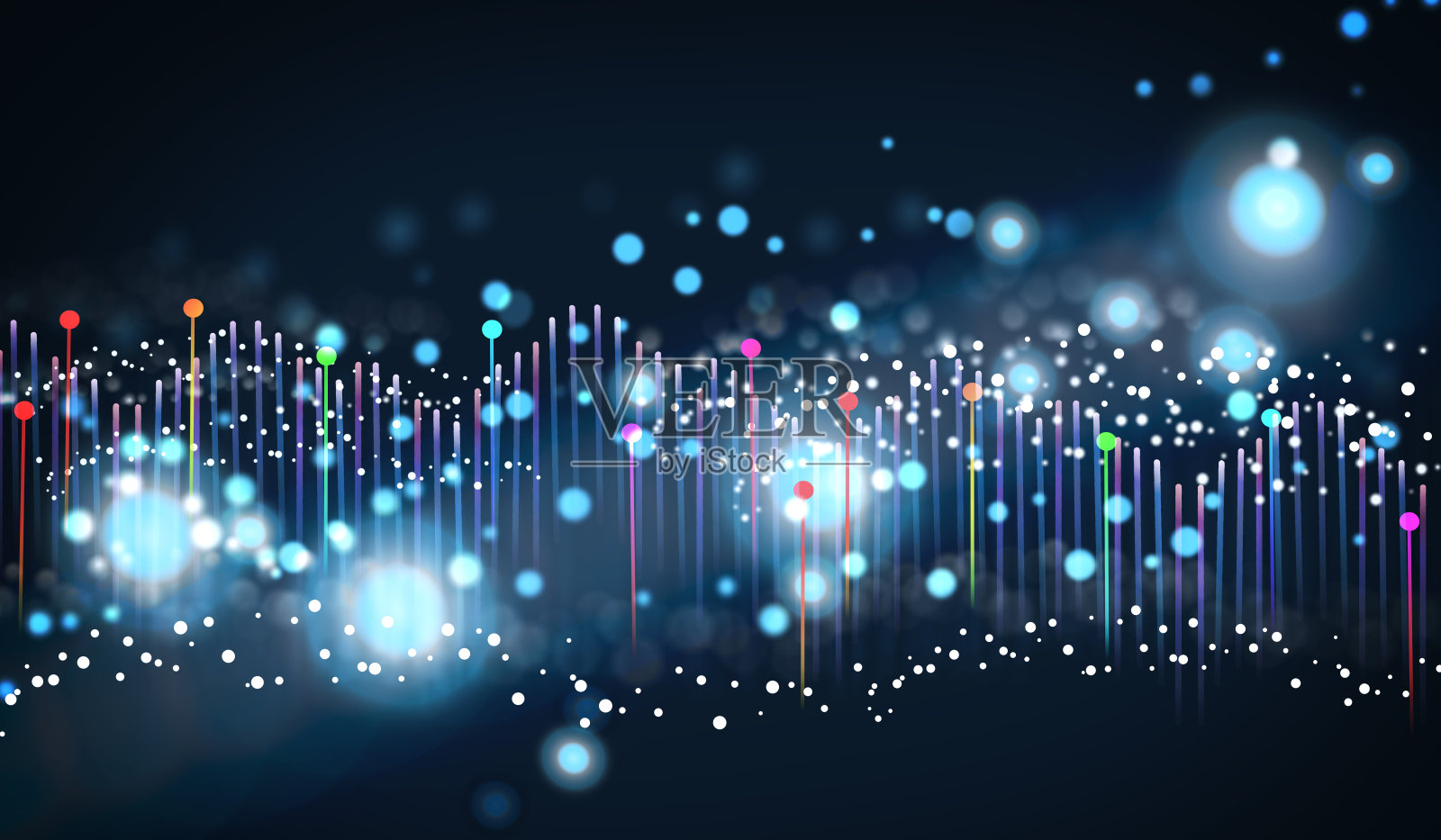 网络大数据传递抽象创意背景照片摄影图片