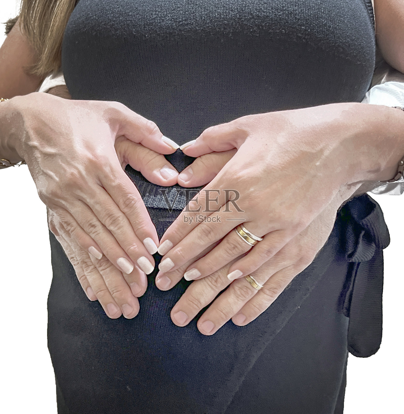 巴西夫妇庆祝怀孕照片摄影图片