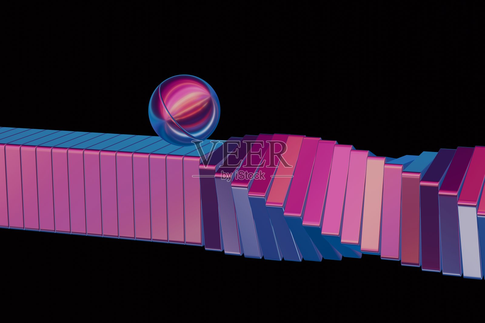 奇怪的令人满意的球运动在一个无缝的循环背景,设计为连续,延长观看照片摄影图片