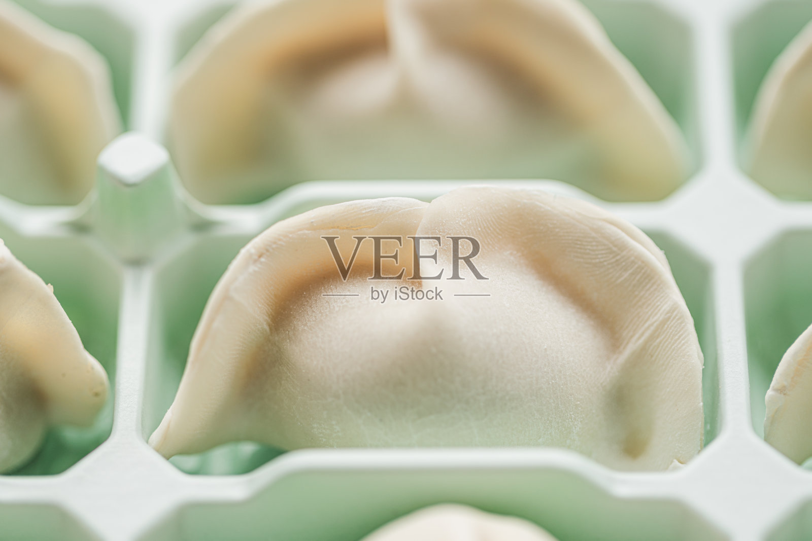 手工速冻饺子照片摄影图片