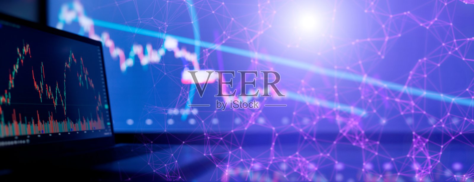 经济趋势背景的经营理念和所有的艺术作品设计。摘要金融背景。照片摄影图片