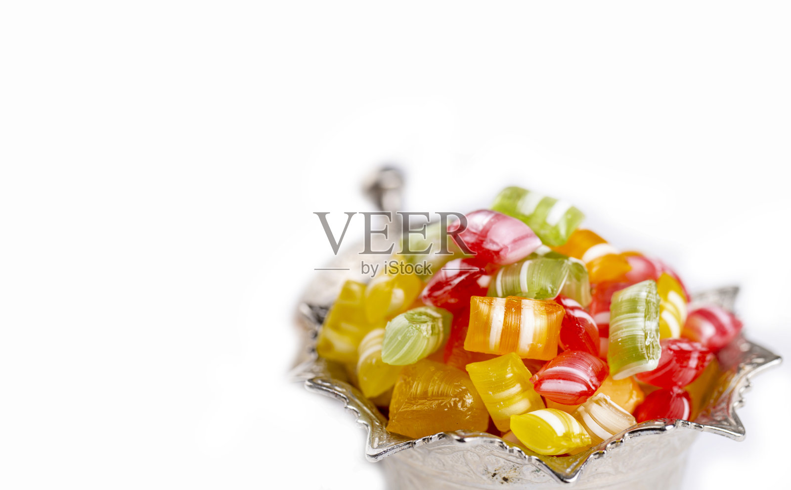 传统的土耳其斋月甜糖- Akide Sekeri照片摄影图片