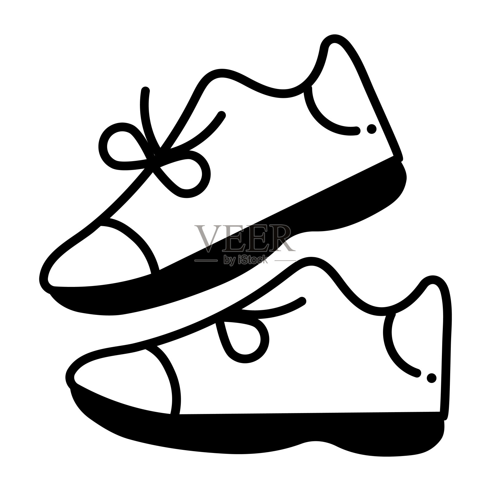 鞋子插画图片素材