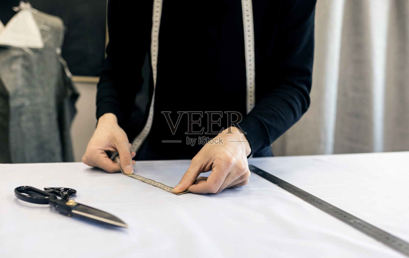裁剪工作裁布照片摄影图片