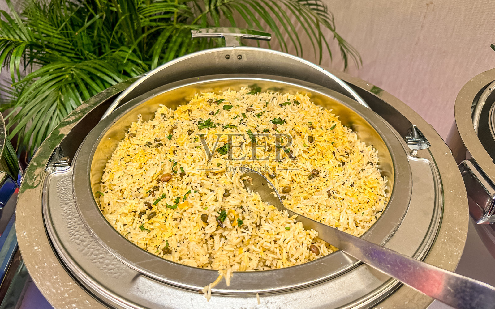 炒饭的特写照片摄影图片