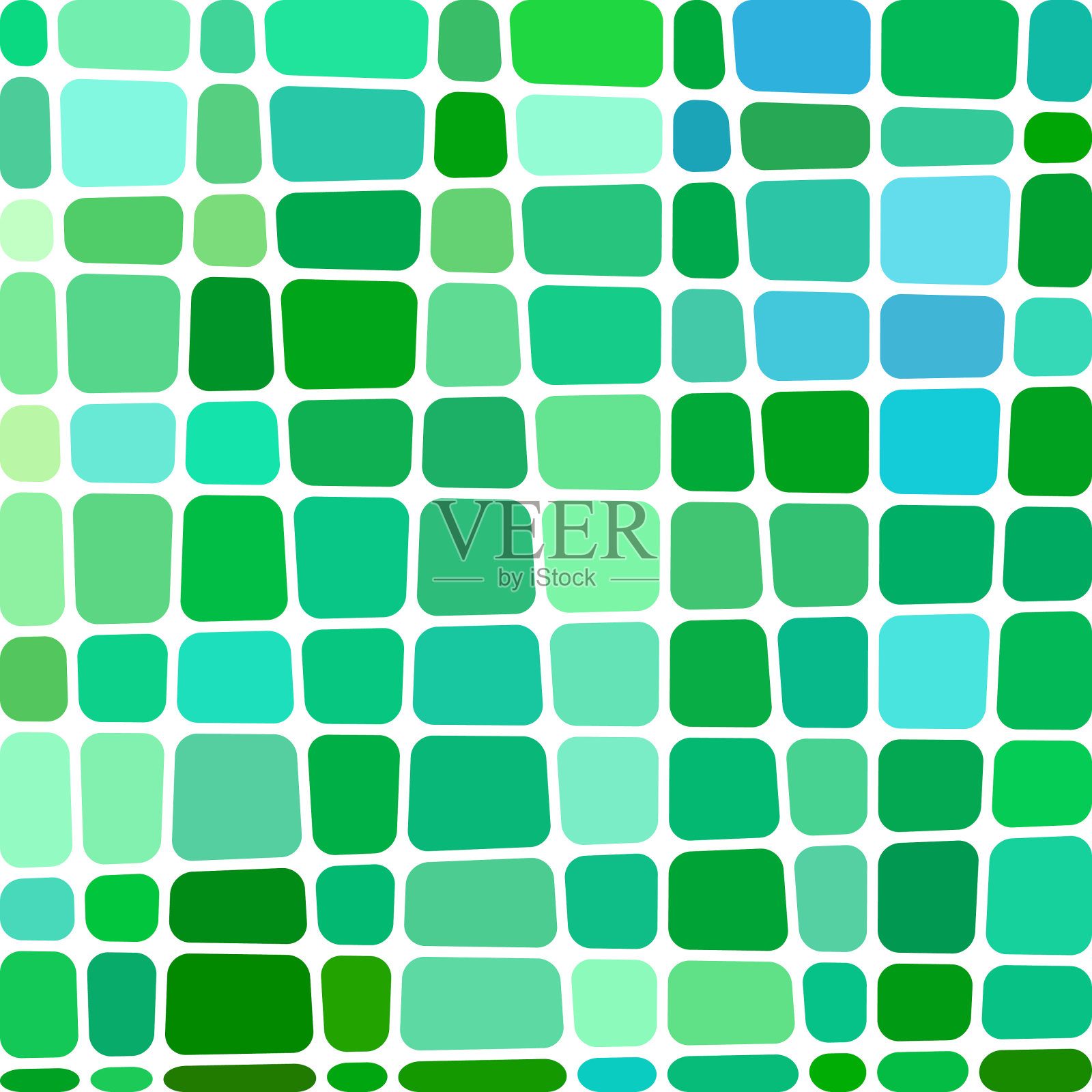 抽象矢量彩色玻璃马赛克背景插画图片素材