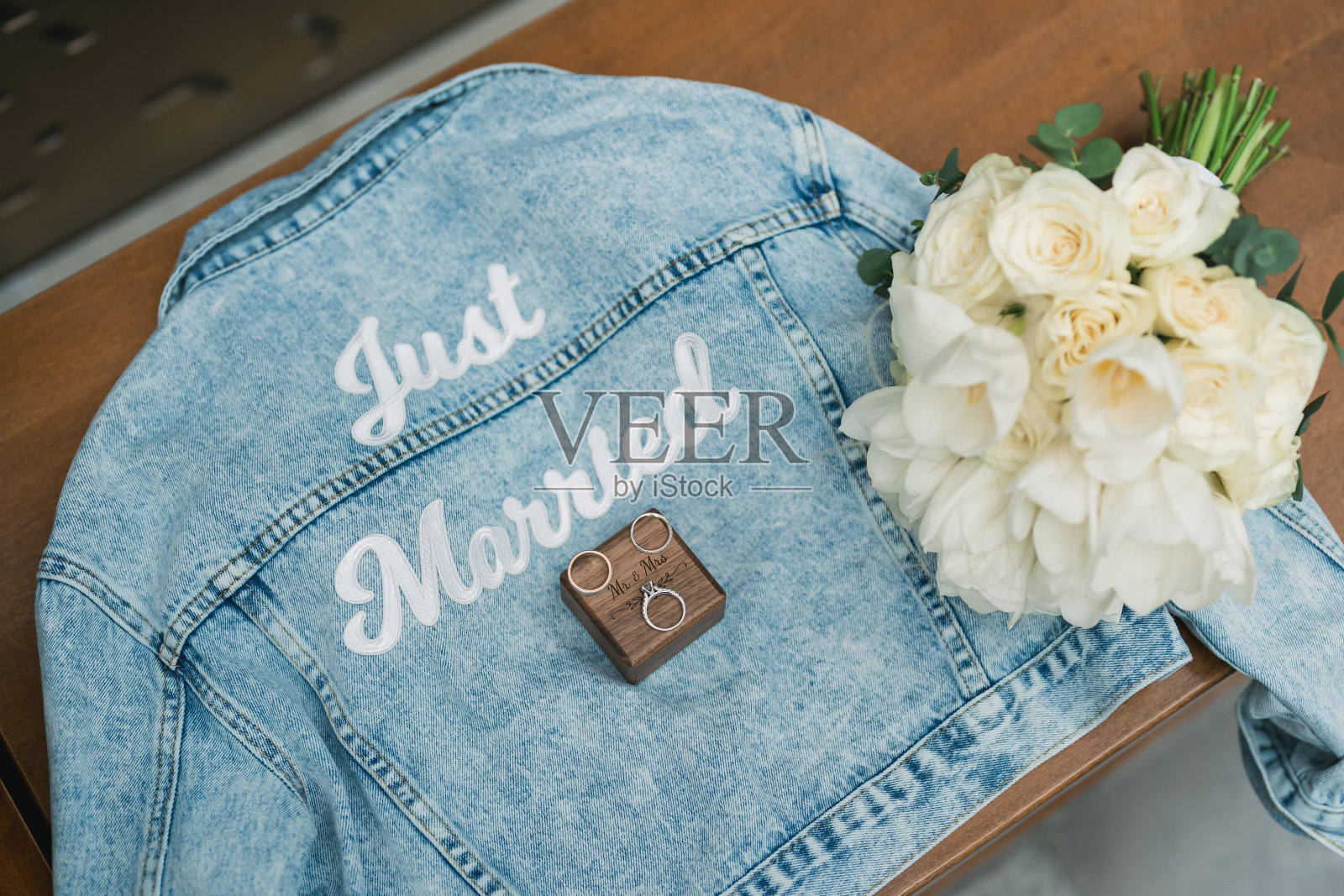 结婚的那一天照片摄影图片