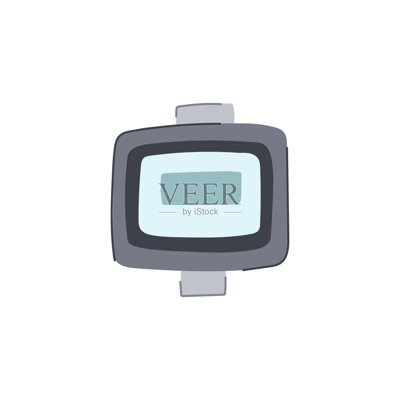 箱水气表卡通矢量插图插画图片素材