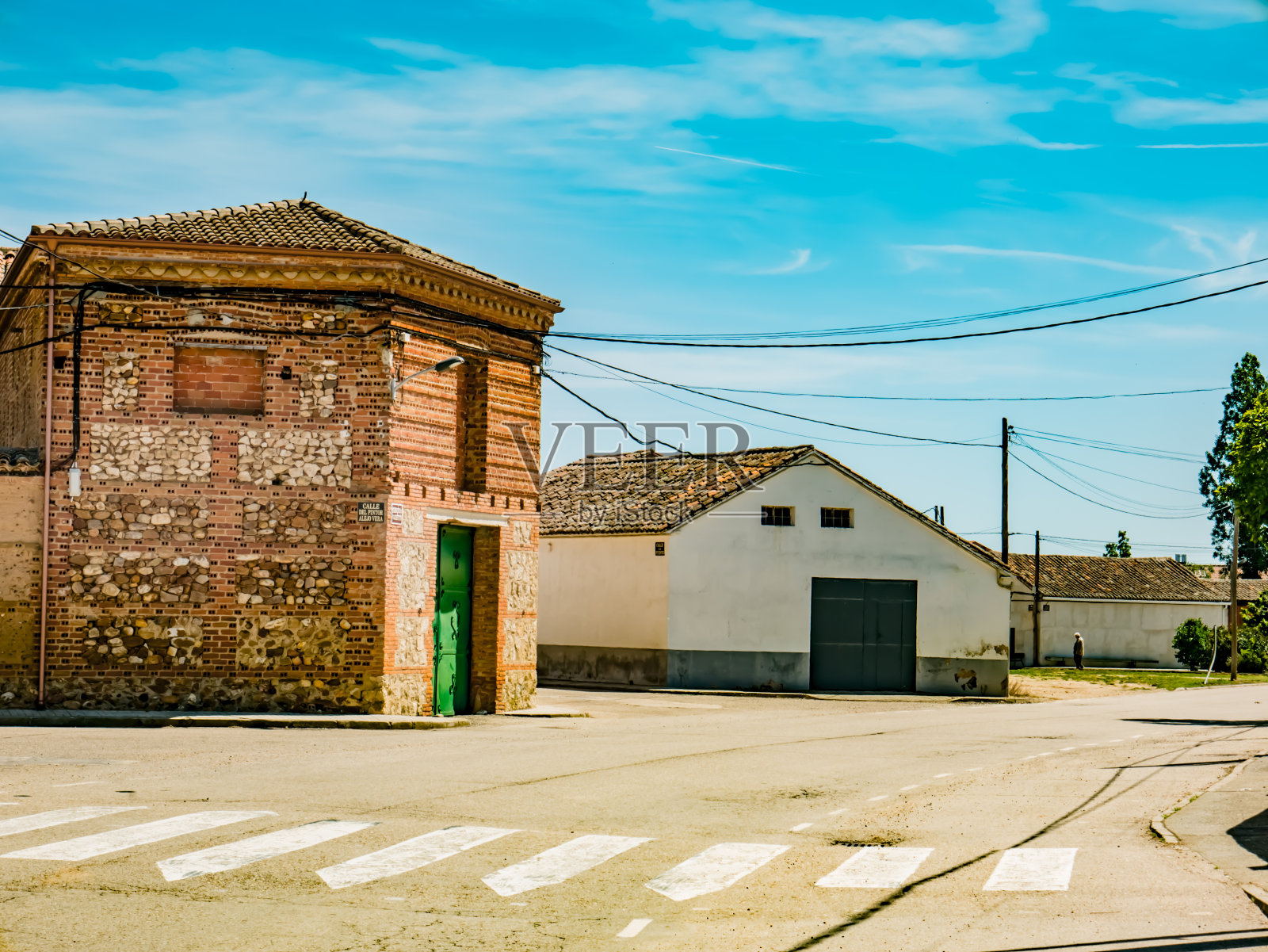 旧农业仓库。照片摄影图片