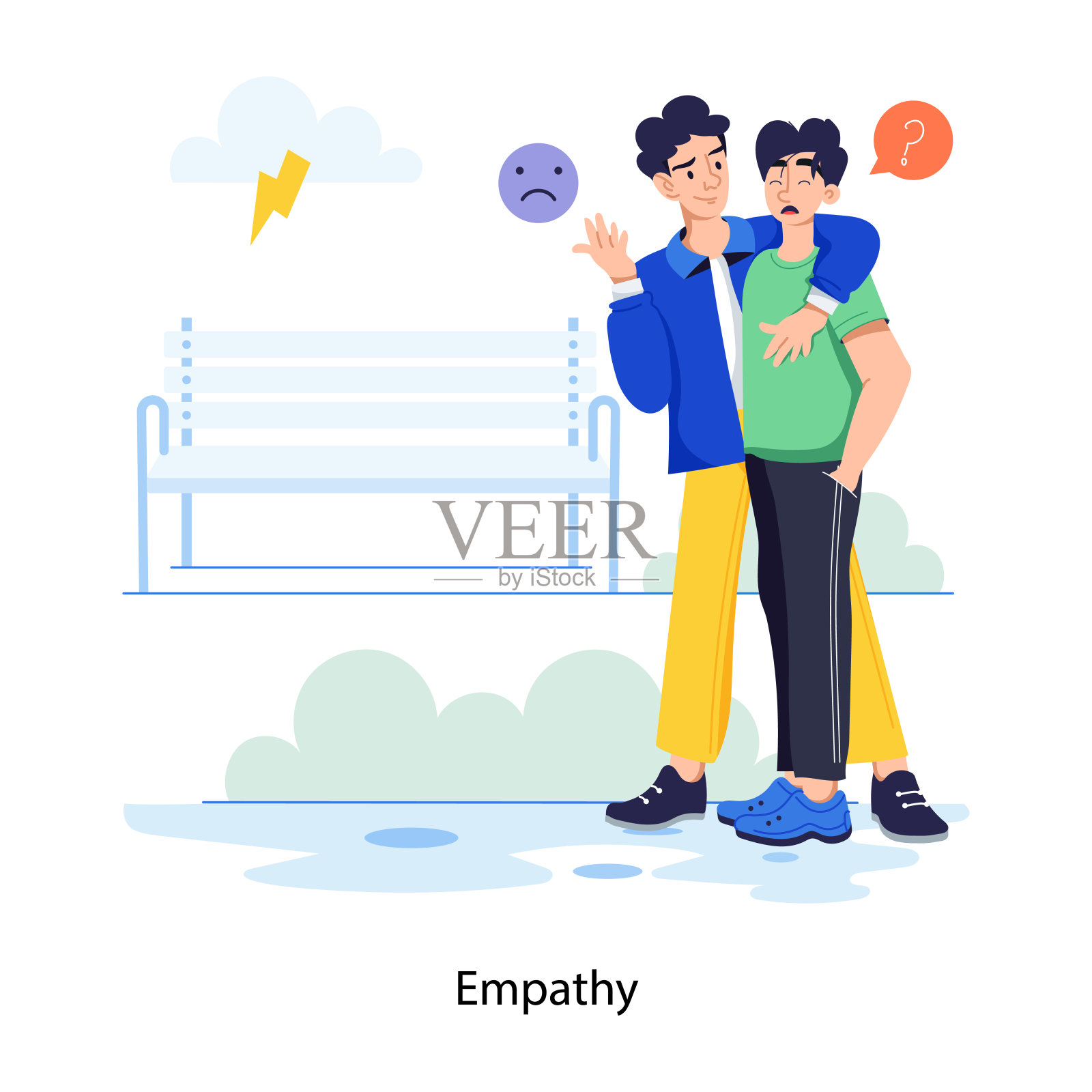 同理心插画图片素材