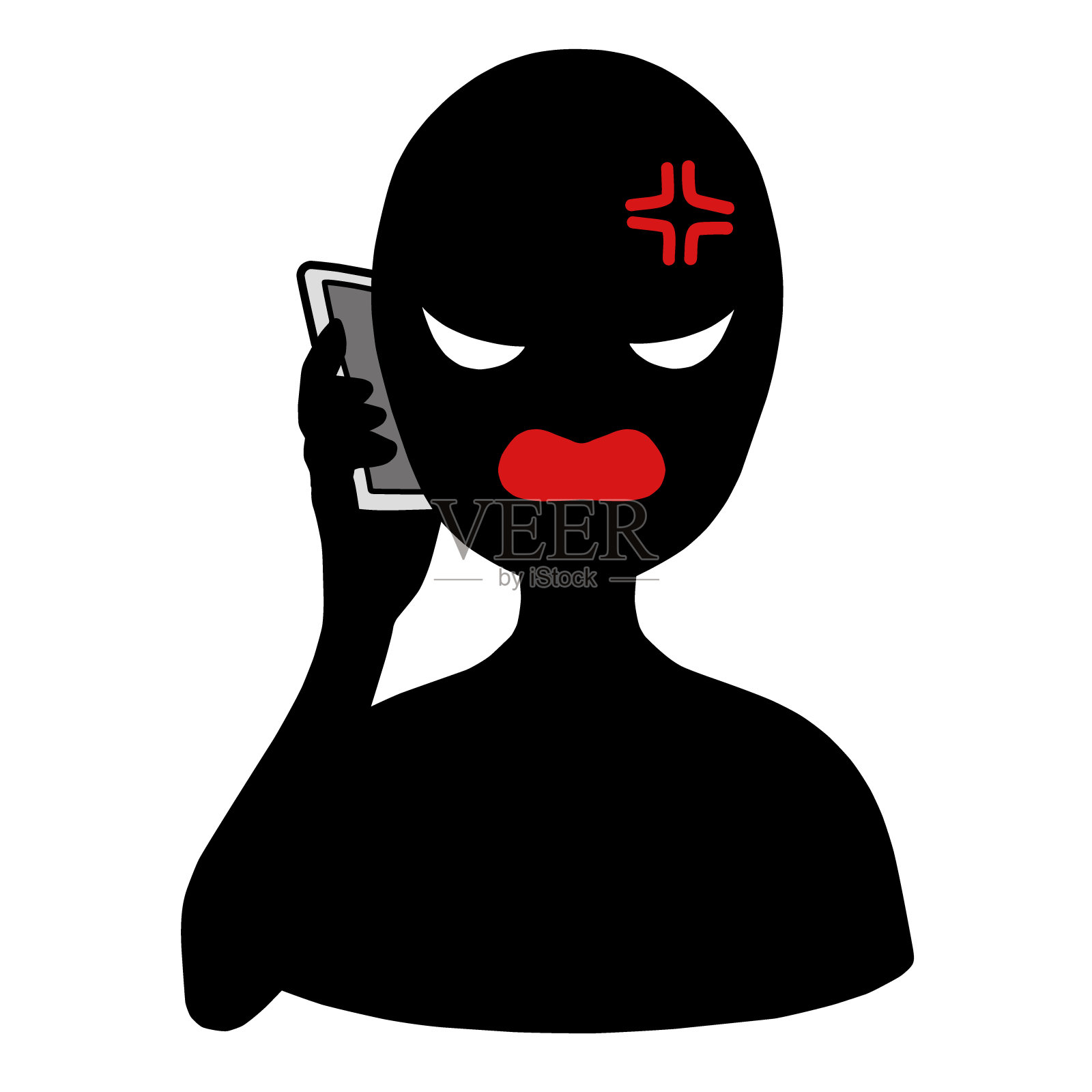 坏人形象插画素材插画图片素材