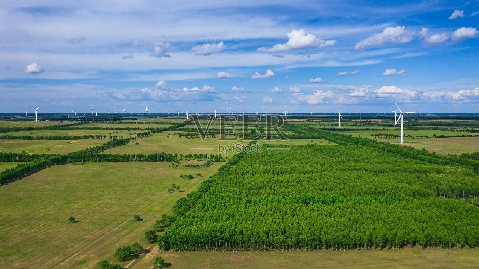 黑龙江大庆市杜尔伯特蒙古族自治区航拍图照片摄影图片