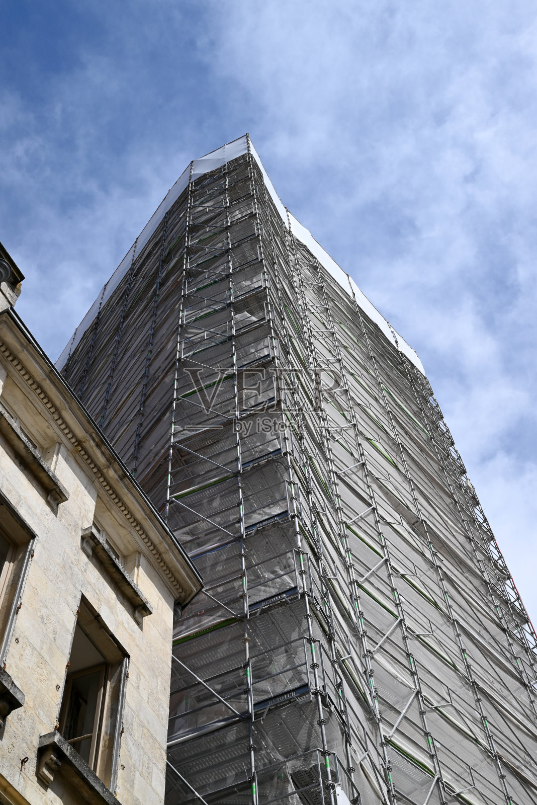 脚手架照片摄影图片