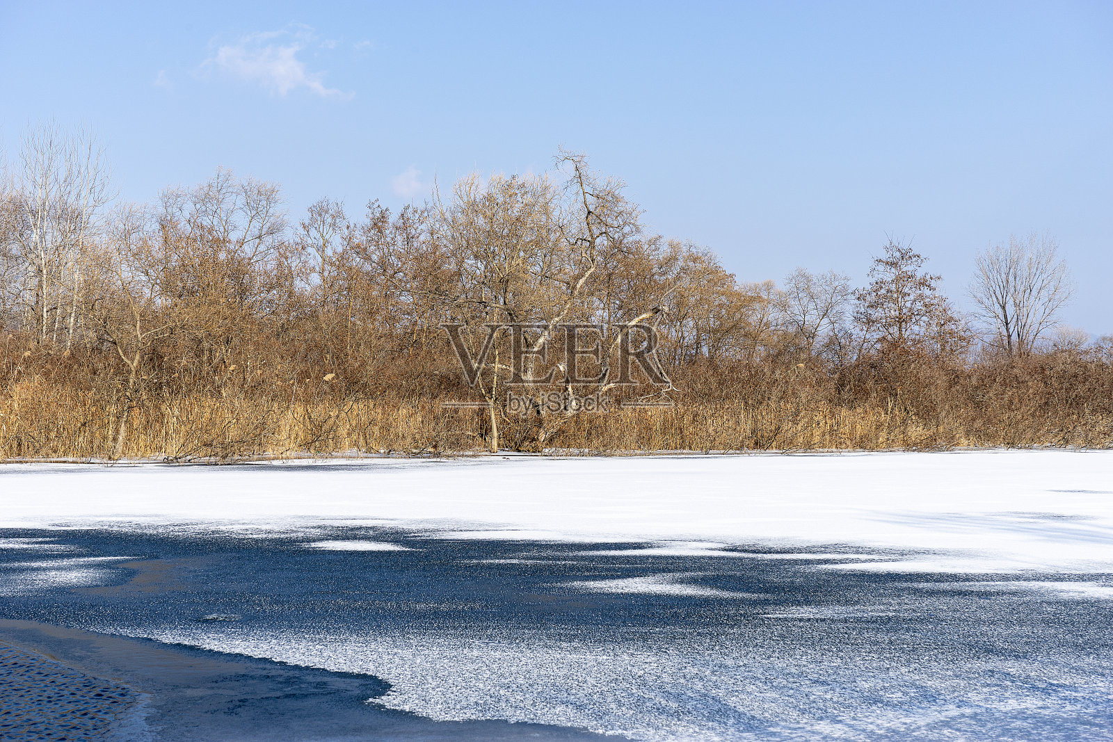 冬天的风景照片摄影图片