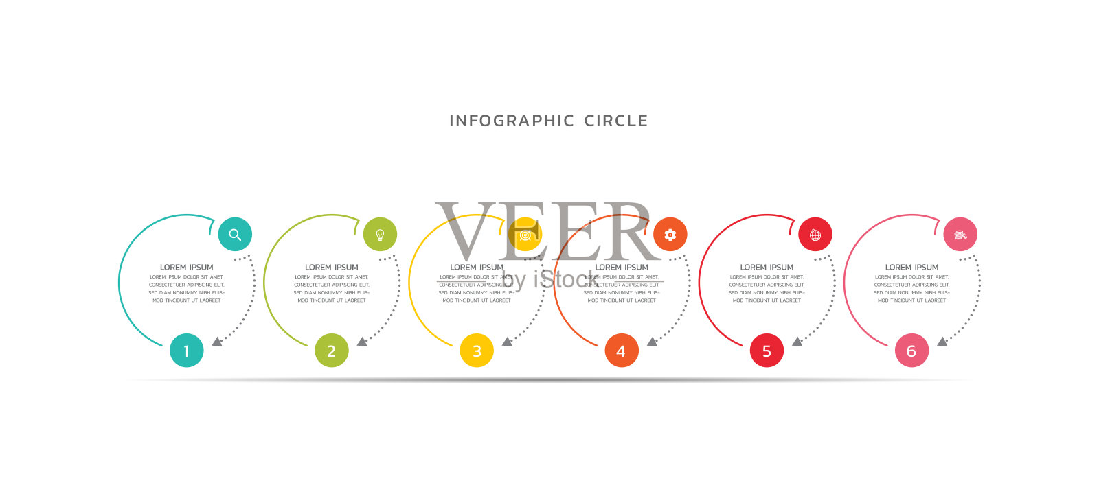 矢量信息图表业务模板设计插画图片素材