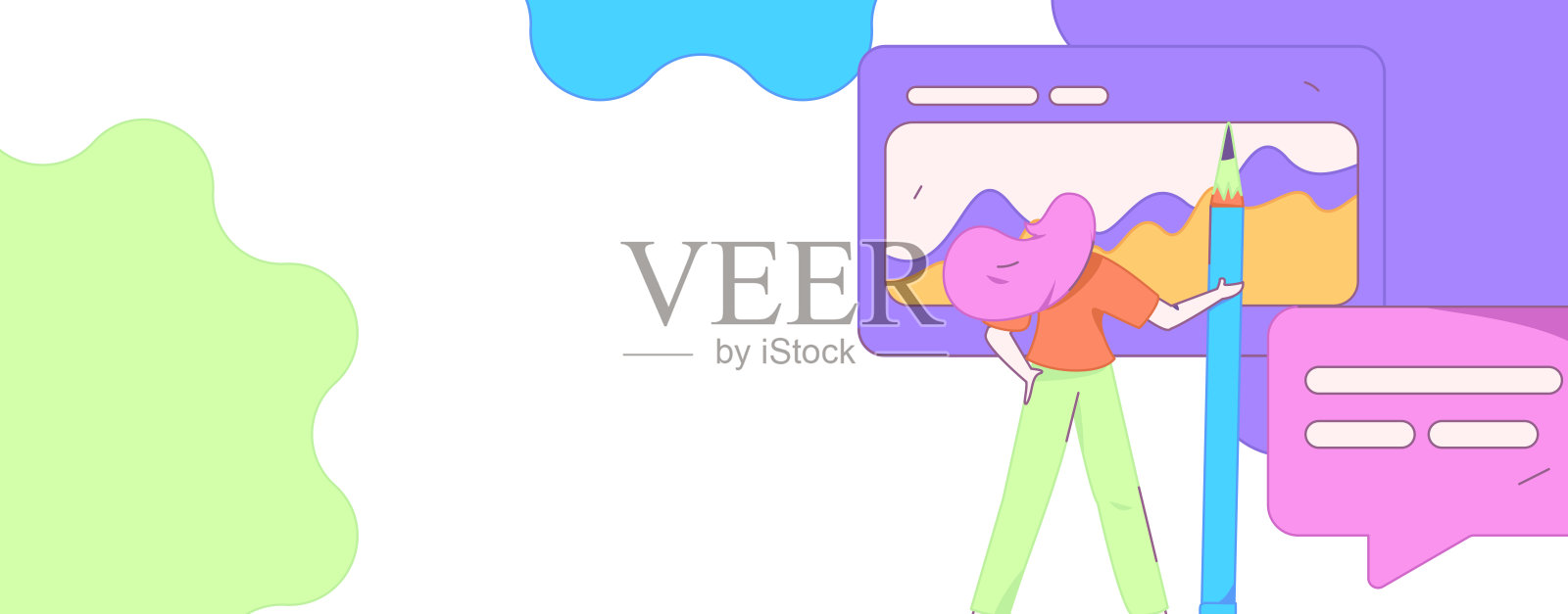 营销策划企业人物平面矢量概念操作手绘插图插画图片素材