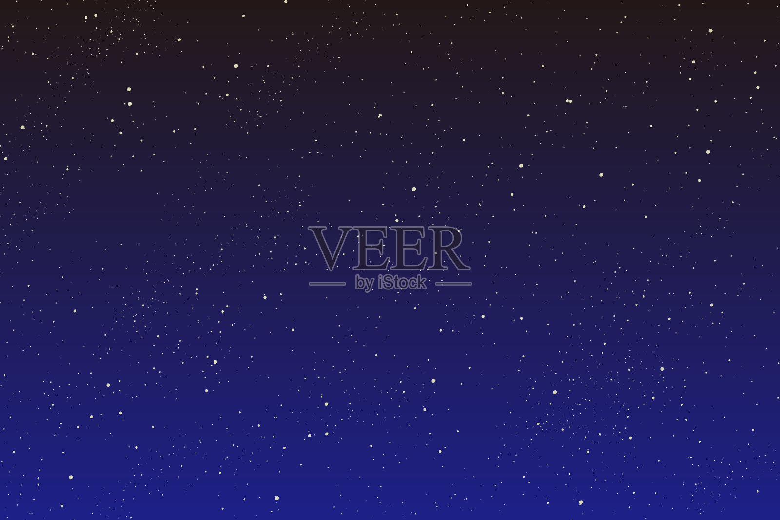 0930星空风格的插图材料插画图片素材