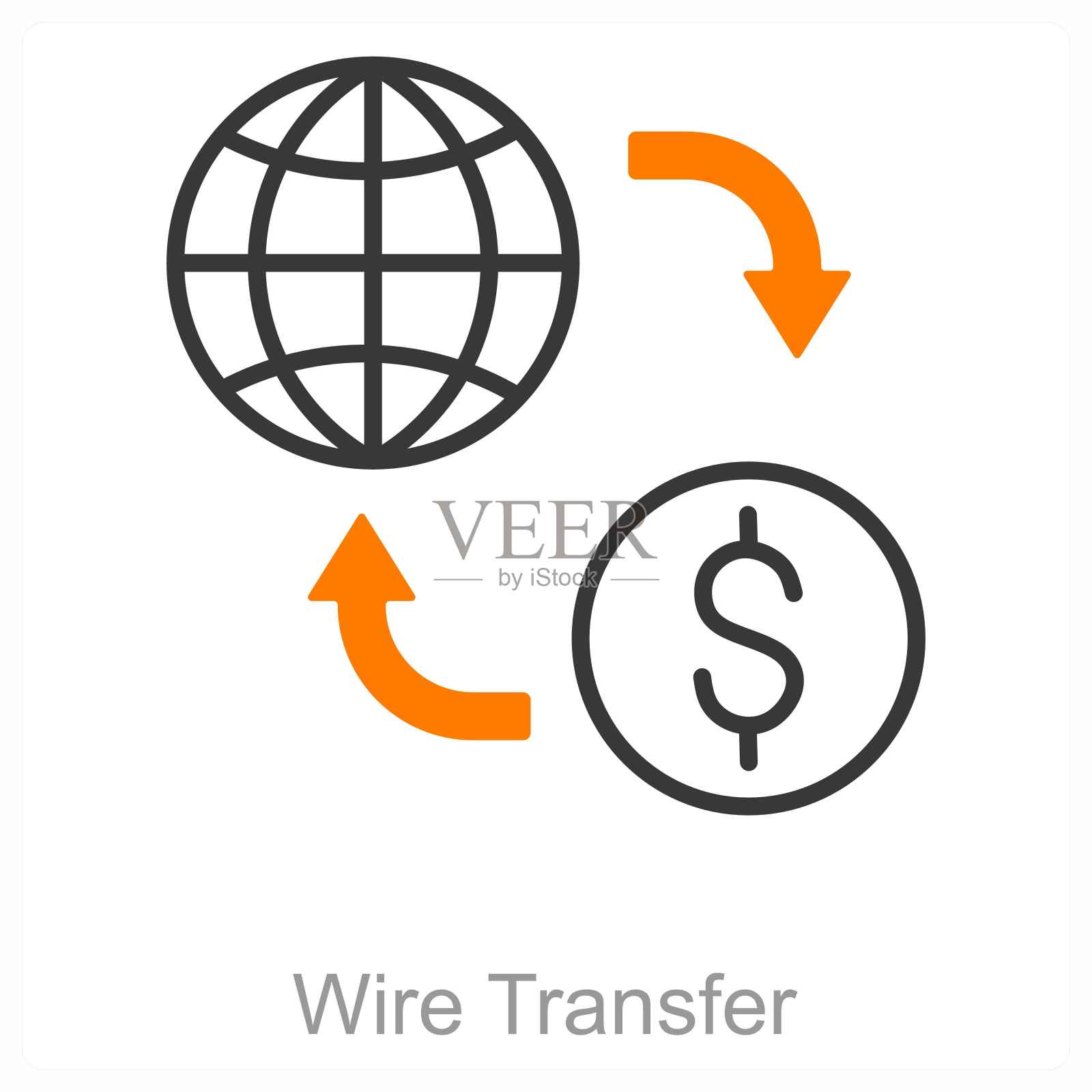 电汇插画图片素材