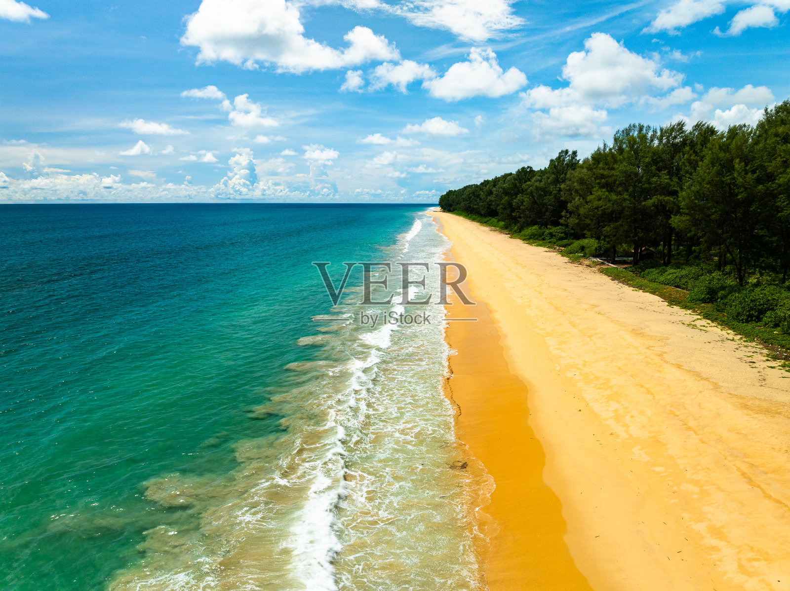 热带海滩景观背景,夏季海滩背景照片摄影图片