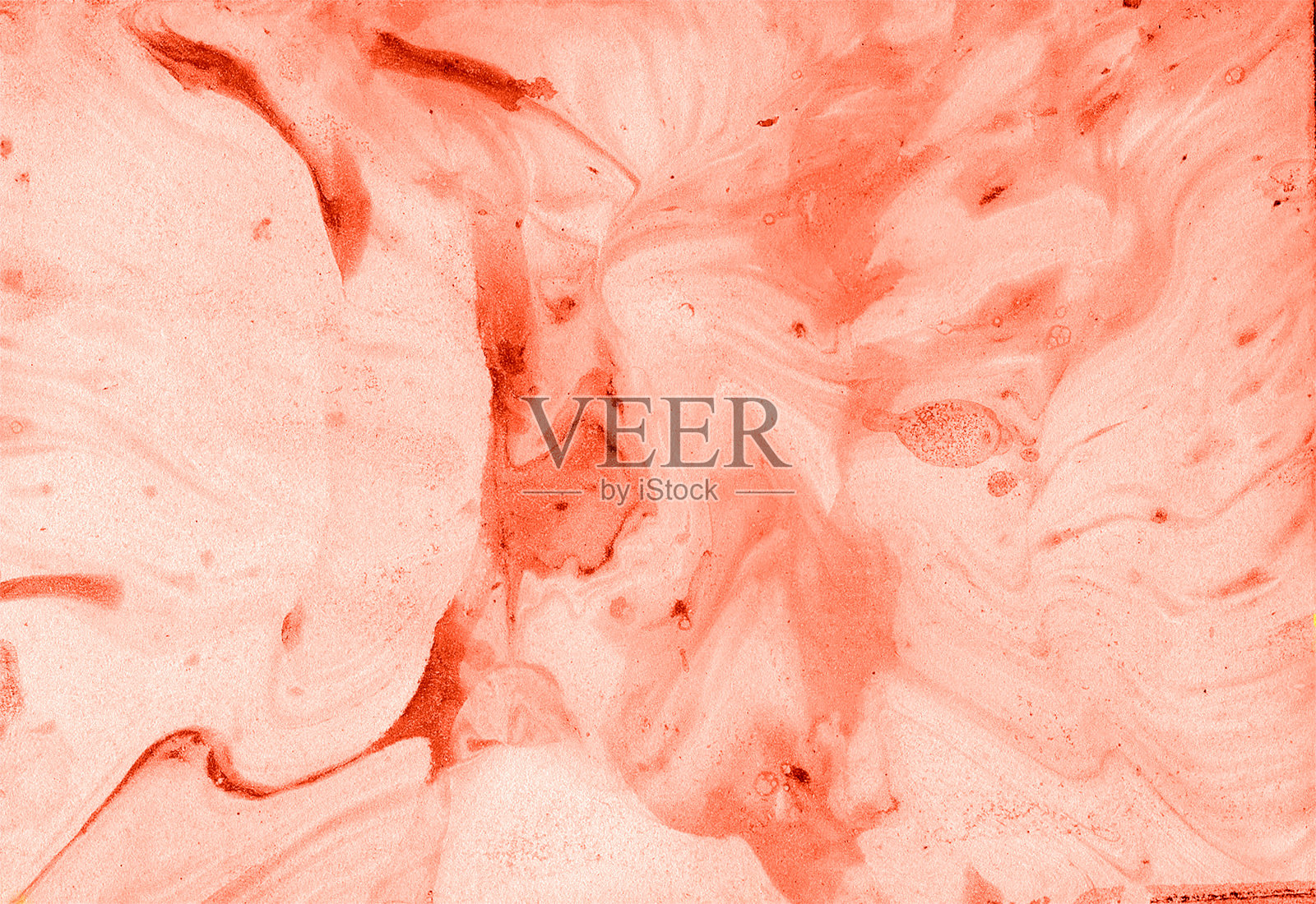 抽象的大理石背景不同深浅的桃色绒毛色。插画图片素材