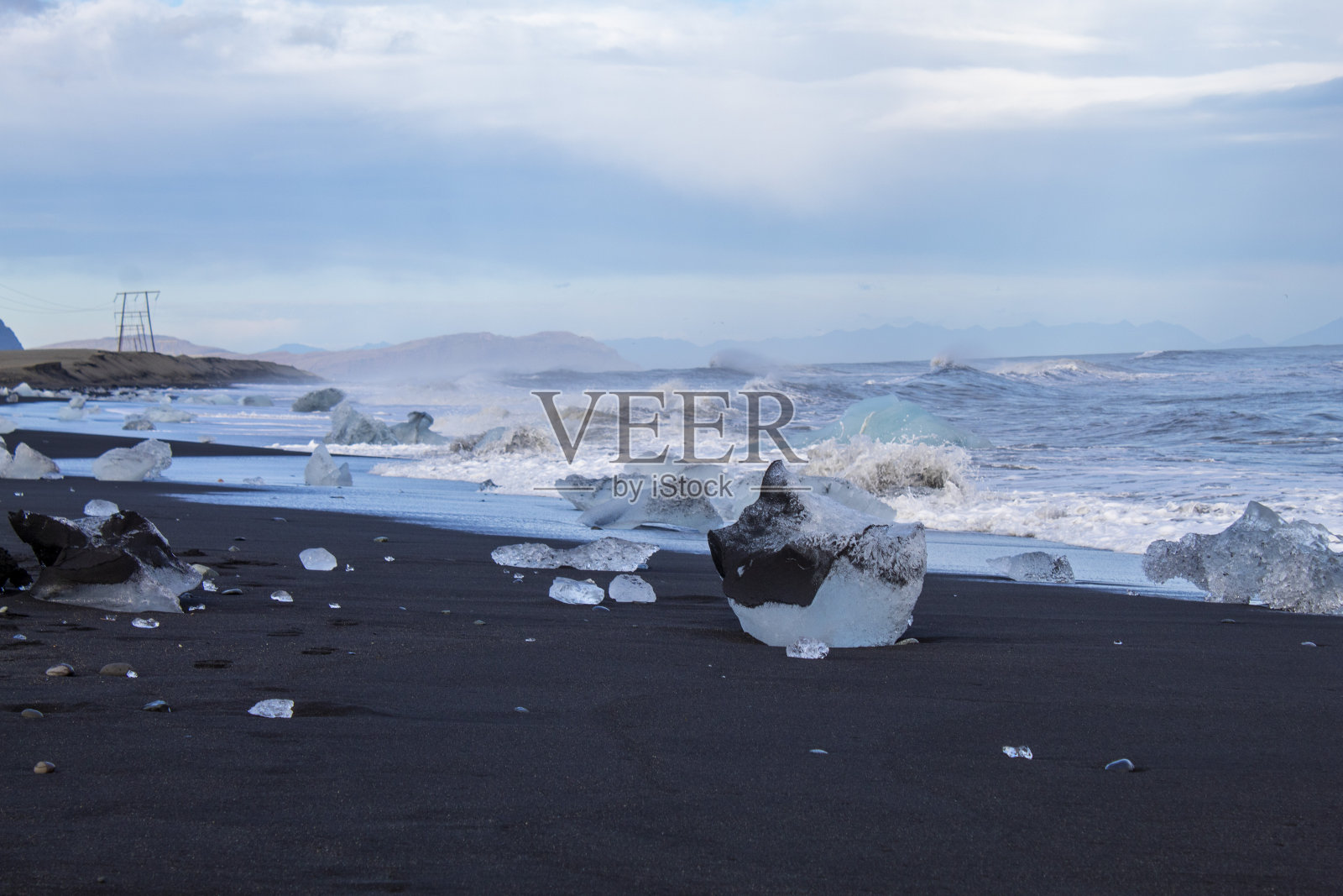 钻石海滩照片摄影图片