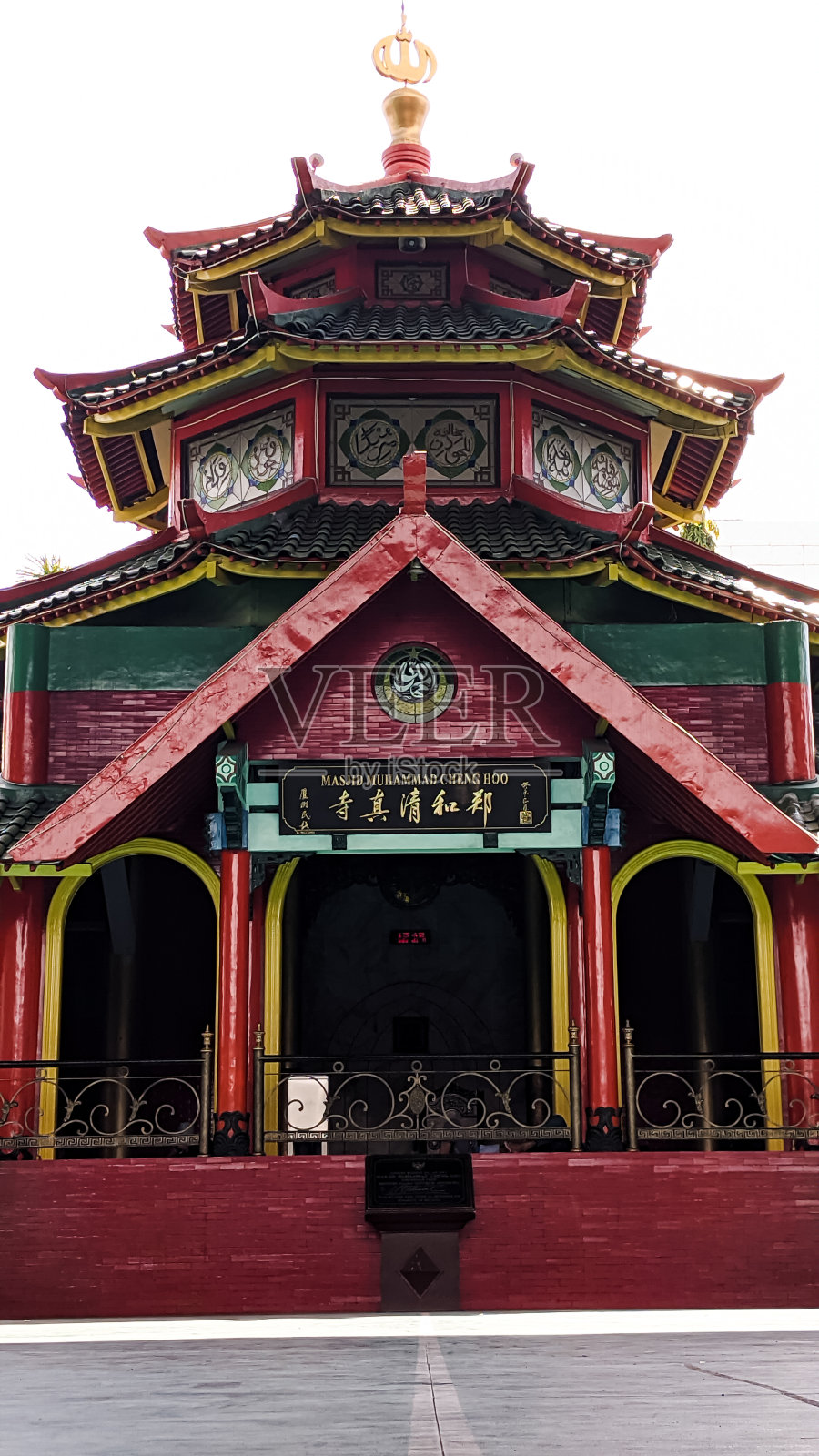 泗水郑和清真寺照片摄影图片