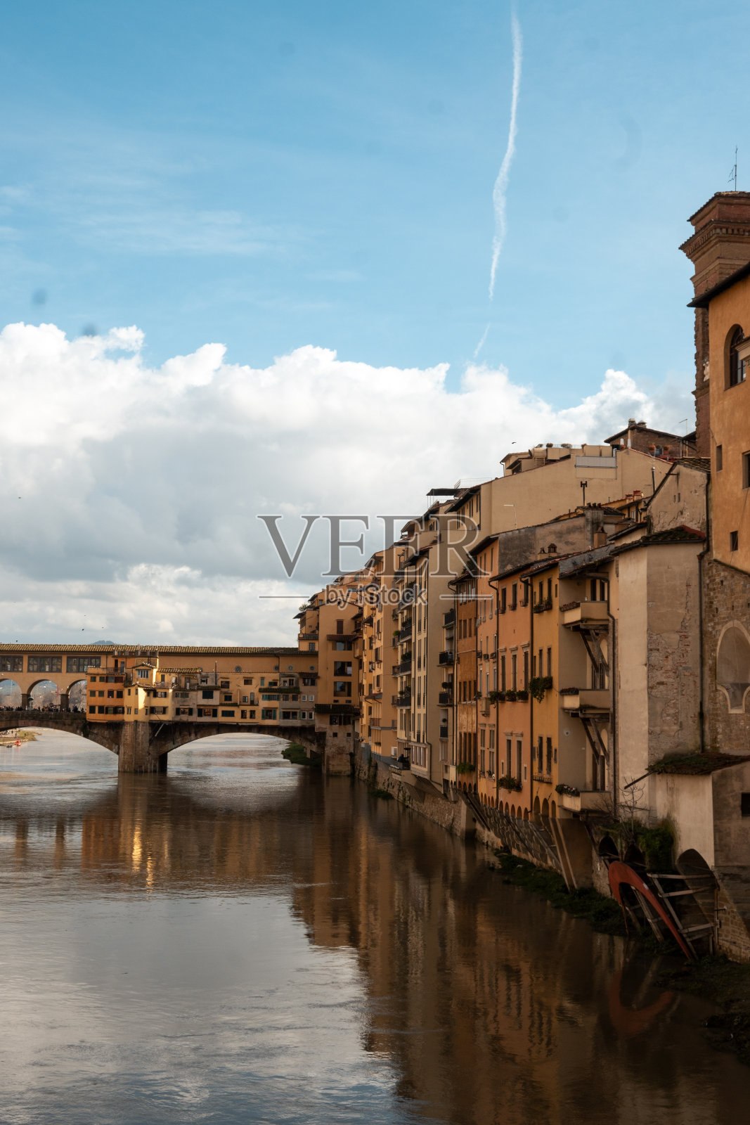 旧桥,意大利佛罗伦萨照片摄影图片