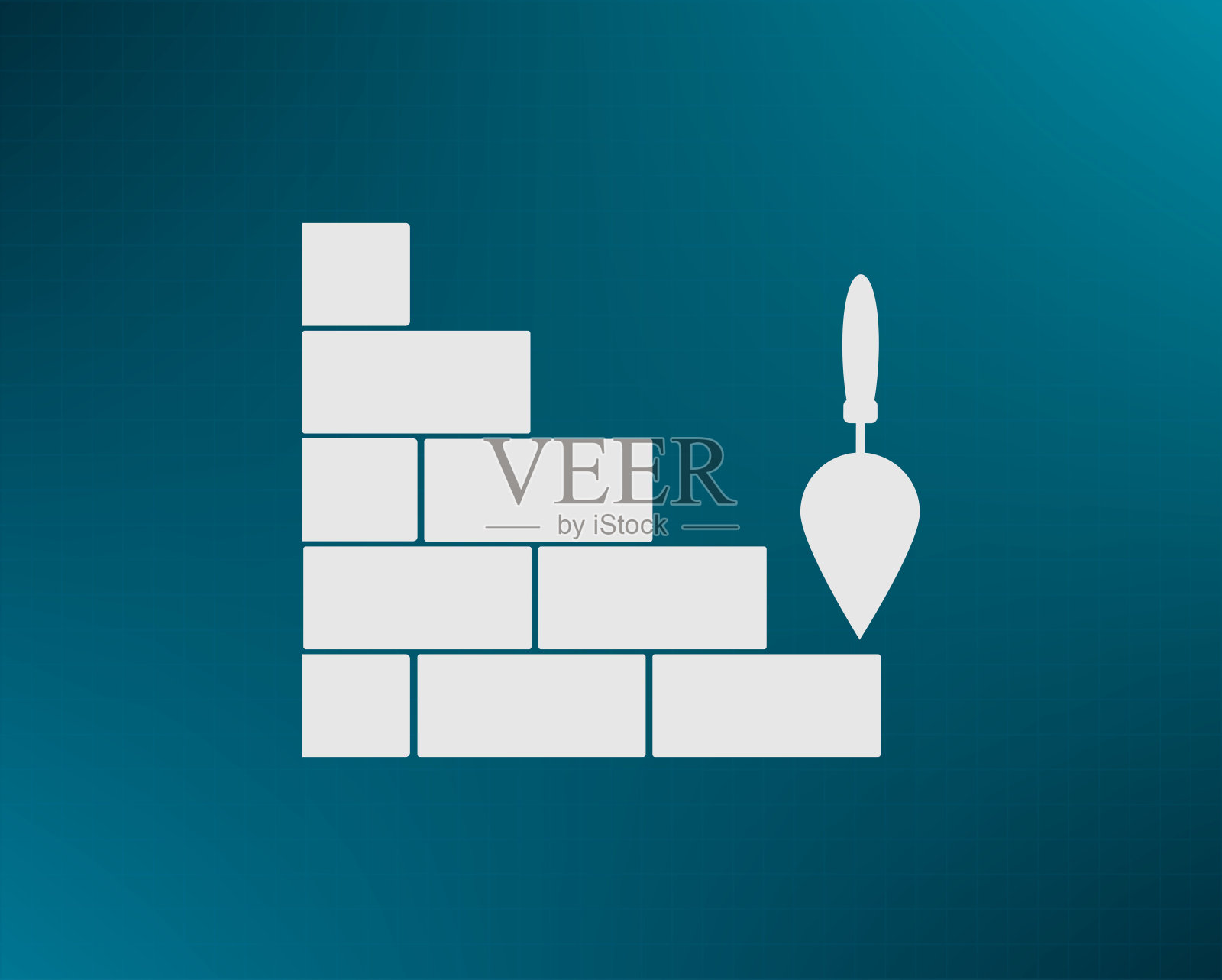 矢量插图,背景渐变。插画图片素材