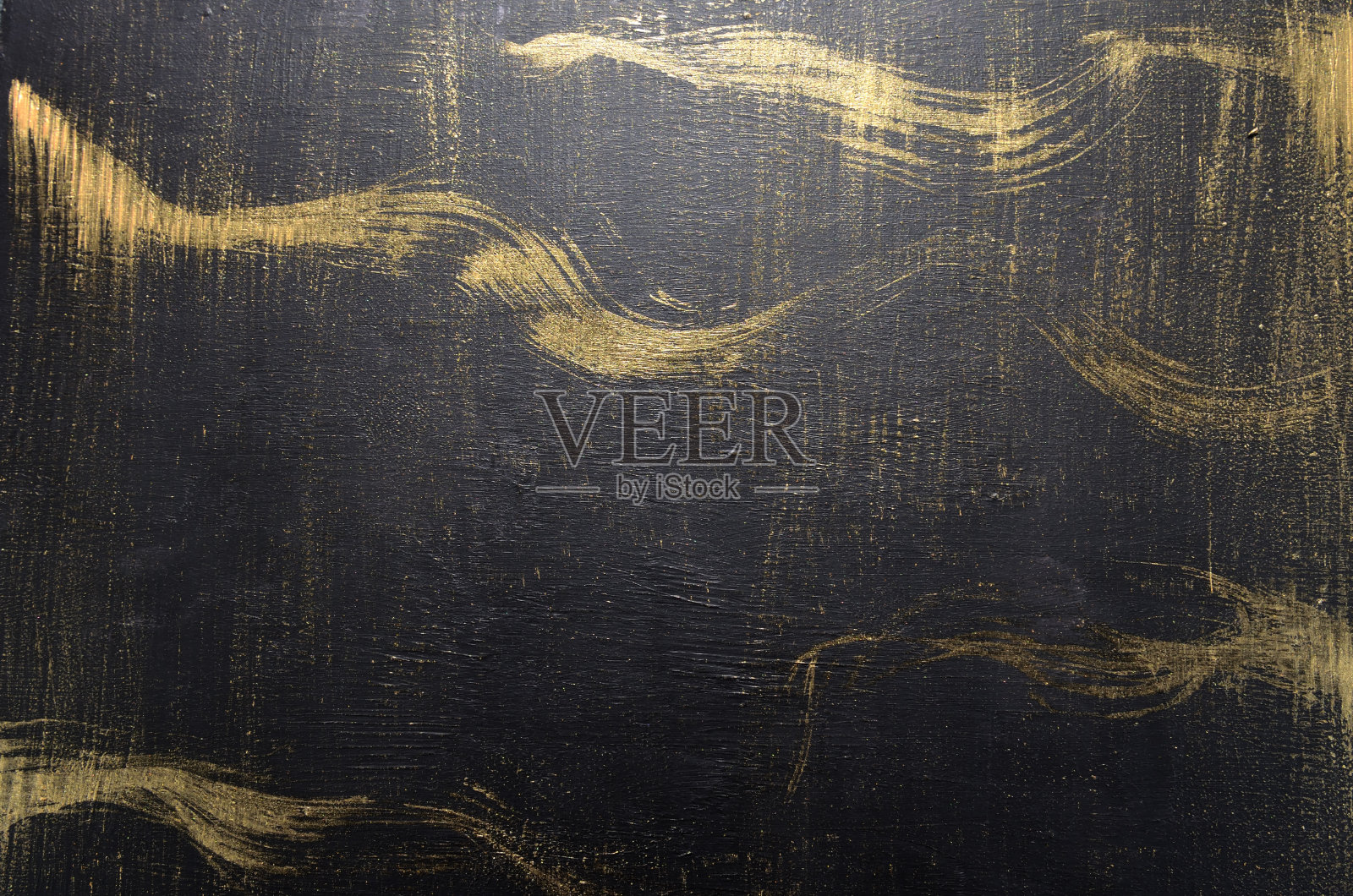 抽象艺术背景黑色和金色照片摄影图片