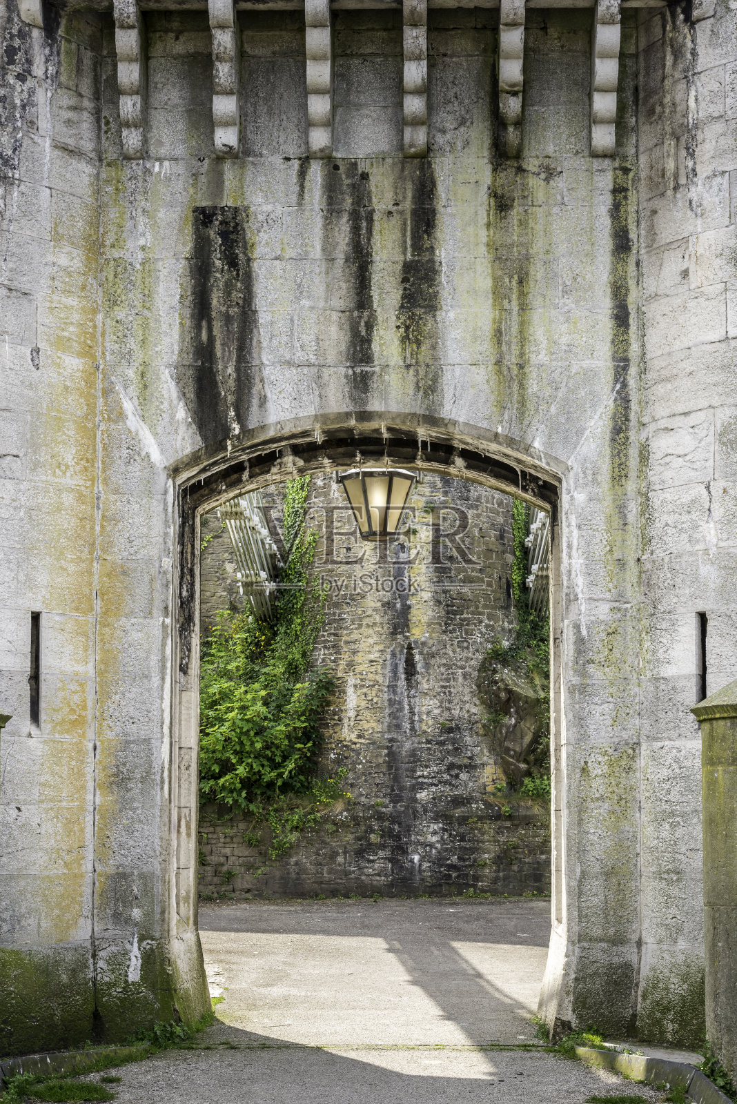 入口康威悬索桥由托马斯·特尔福德北威尔士照片摄影图片