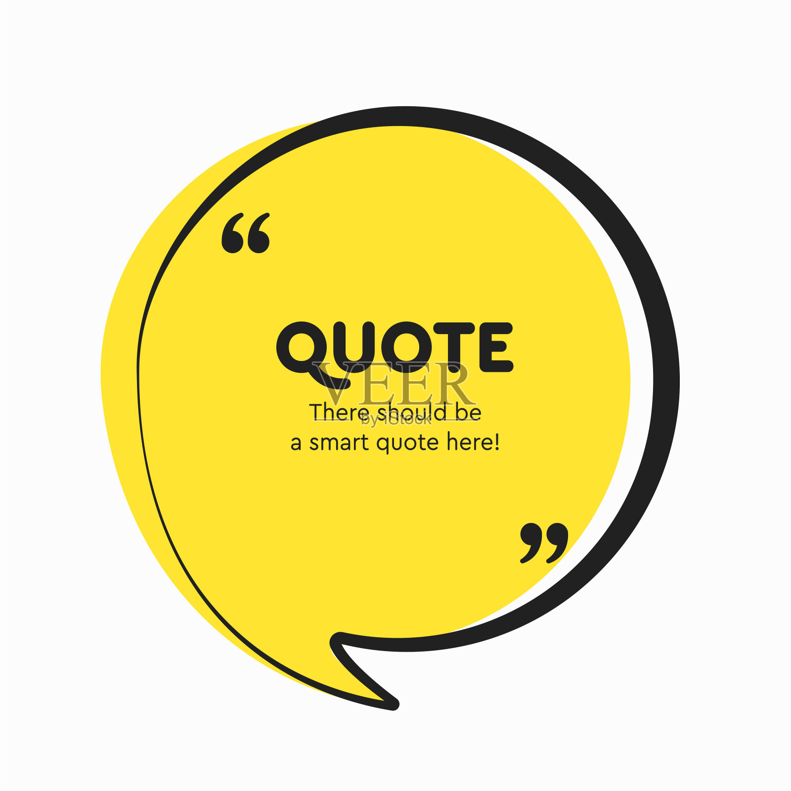 报价框空白,文本报价框,留言插画图片素材