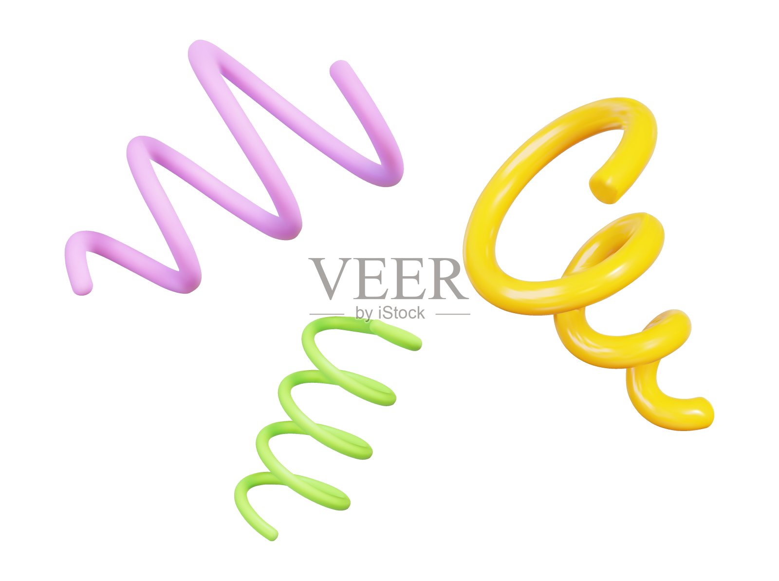 spiral-set11插画图片素材