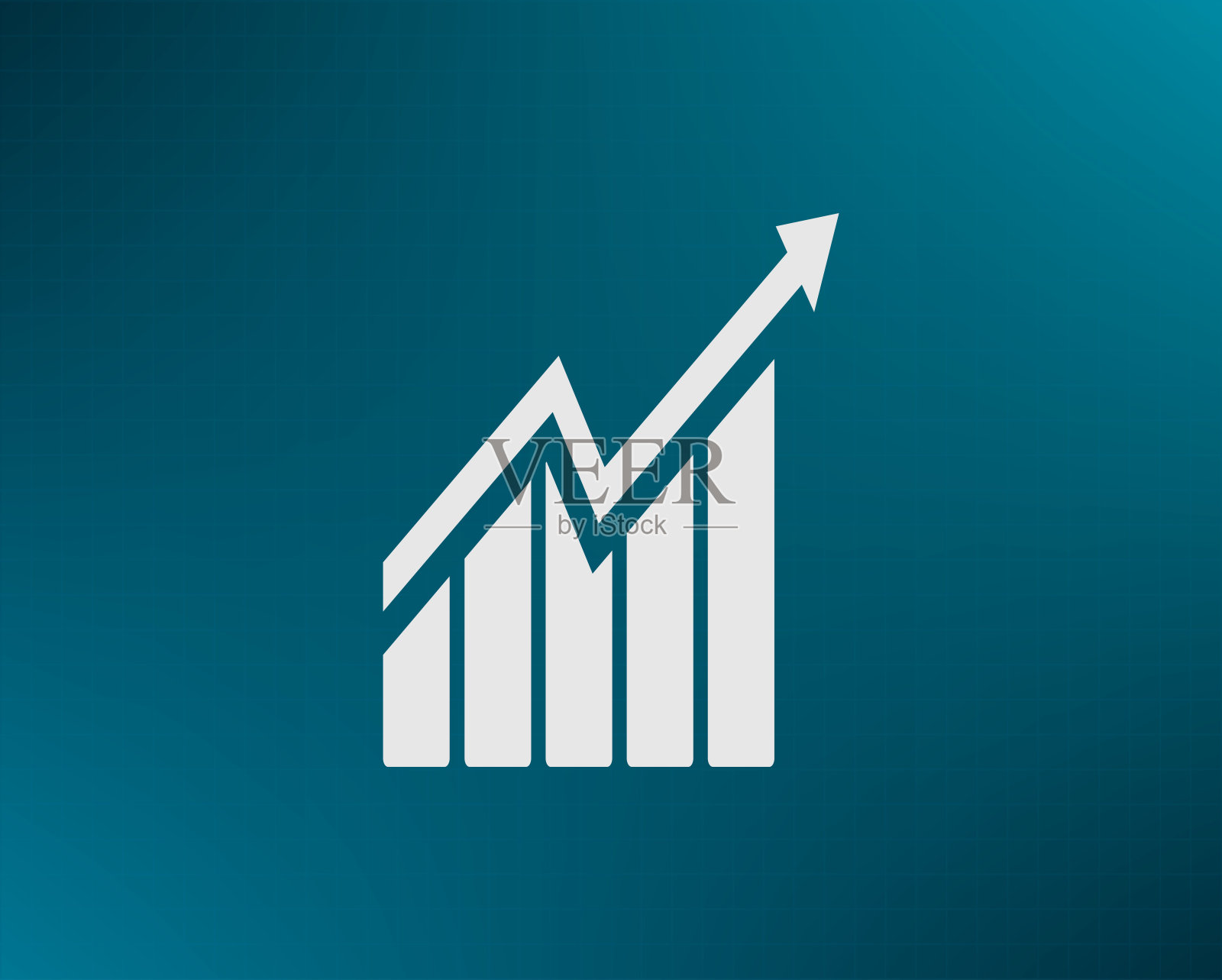 矢量插图,背景渐变。插画图片素材