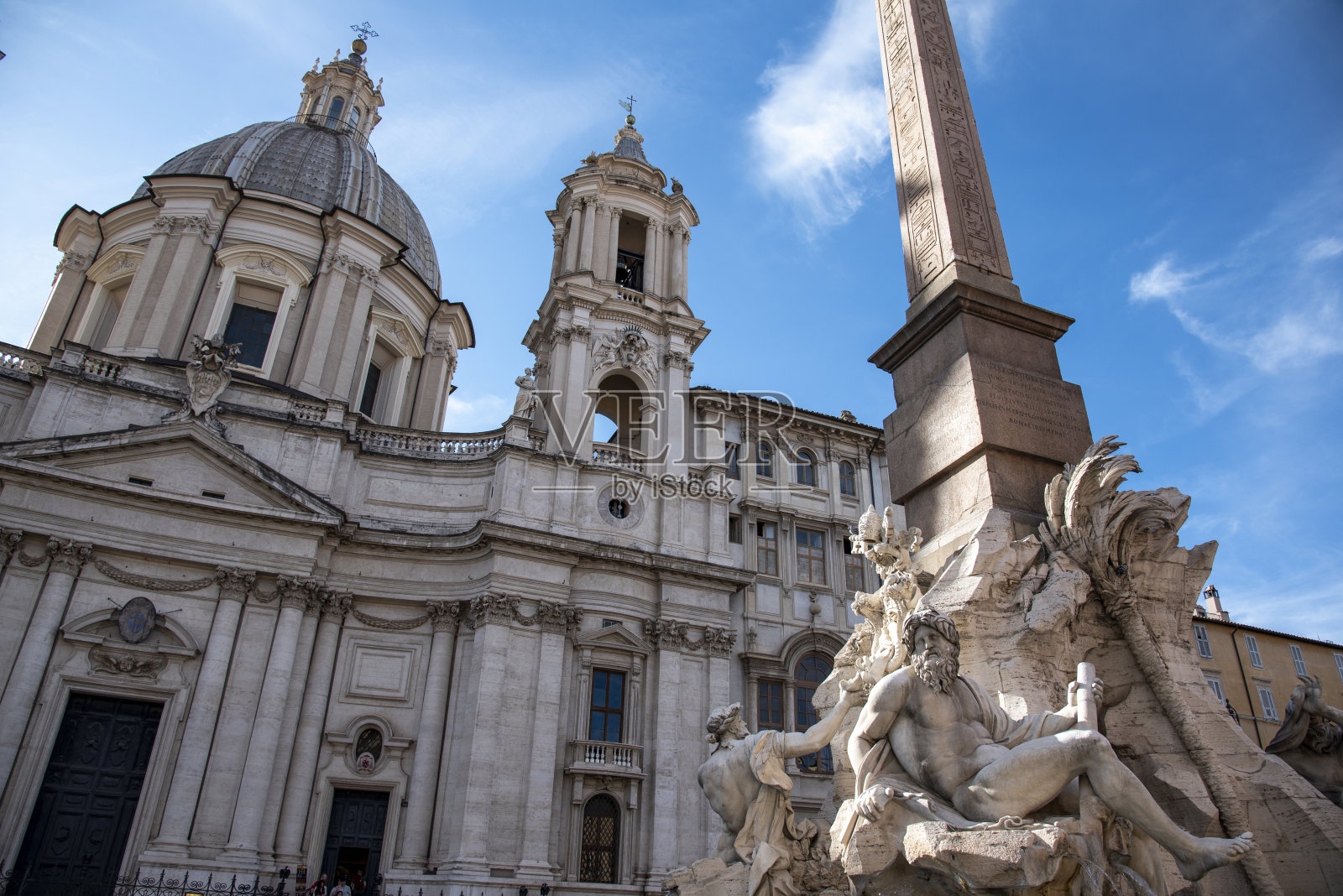纳沃纳广场是意大利罗马最著名的地标照片摄影图片