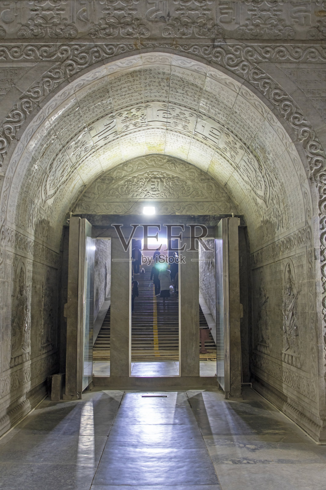 中国清朝东墓,乾隆皇帝地下宫殿的建筑景观照片摄影图片