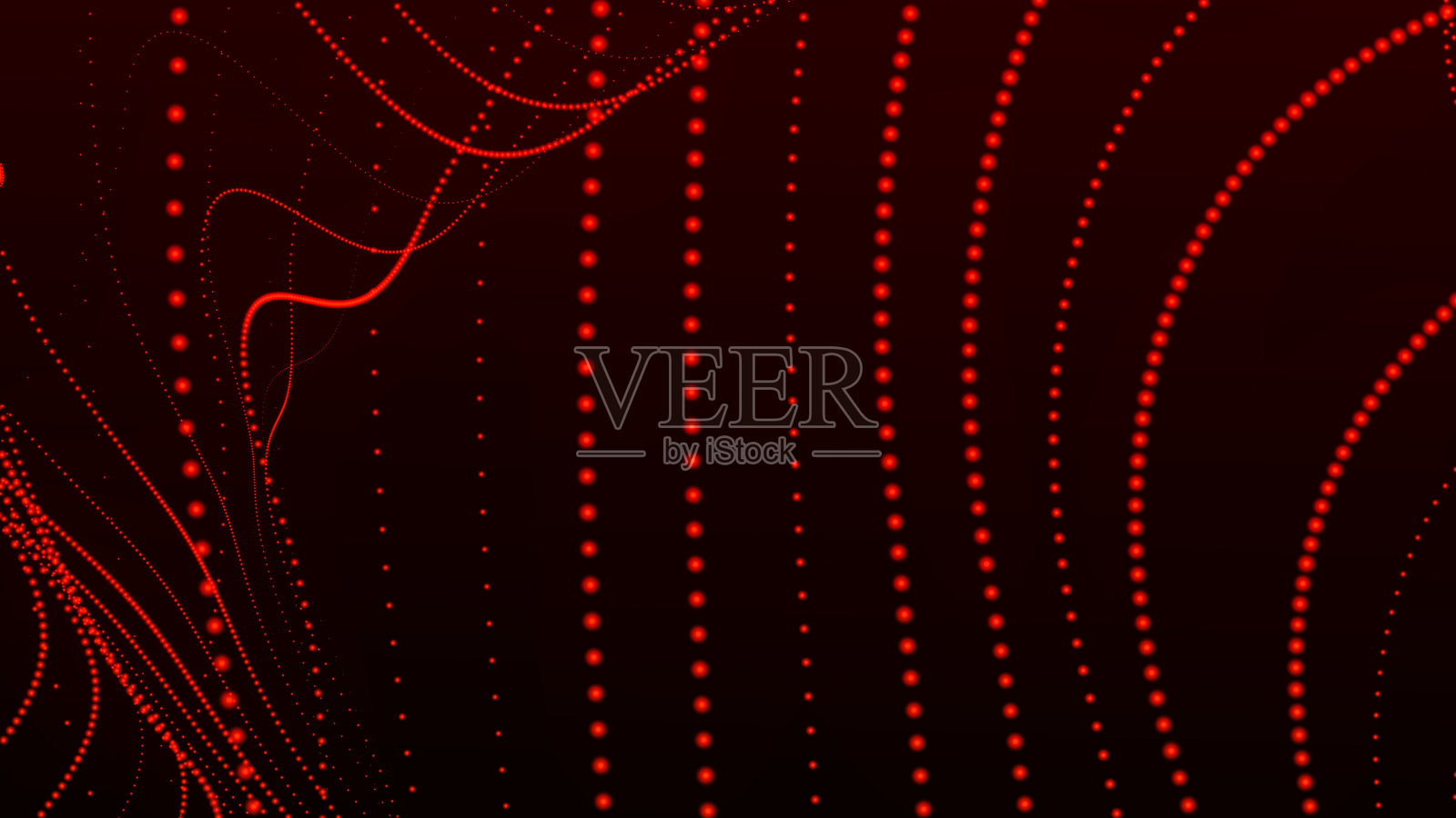 数字技术背景。发光点的动态波。彩色音乐波。未来的背景介绍设计。3 d渲染。照片摄影图片