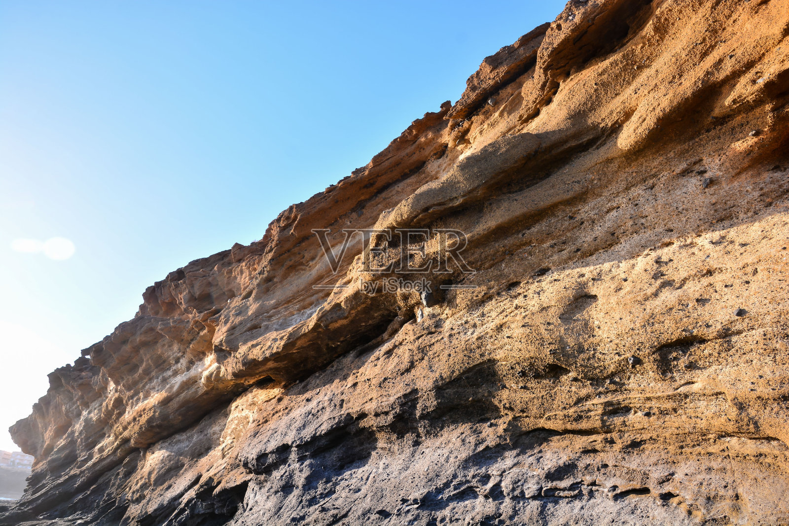 海洋海岸的风景蒙大拿阿马里拉特内里费岛照片摄影图片