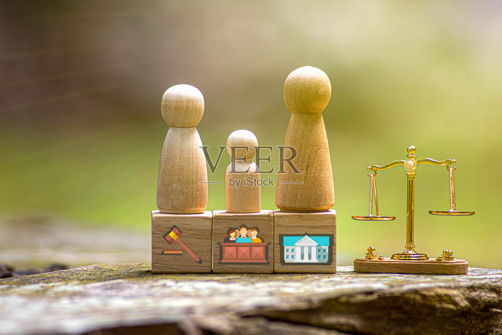 家庭和儿童法律概念是司法系统的重要组成部分照片摄影图片