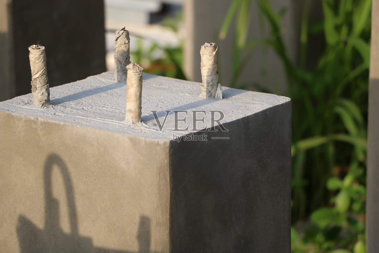 混凝土柱照片摄影图片