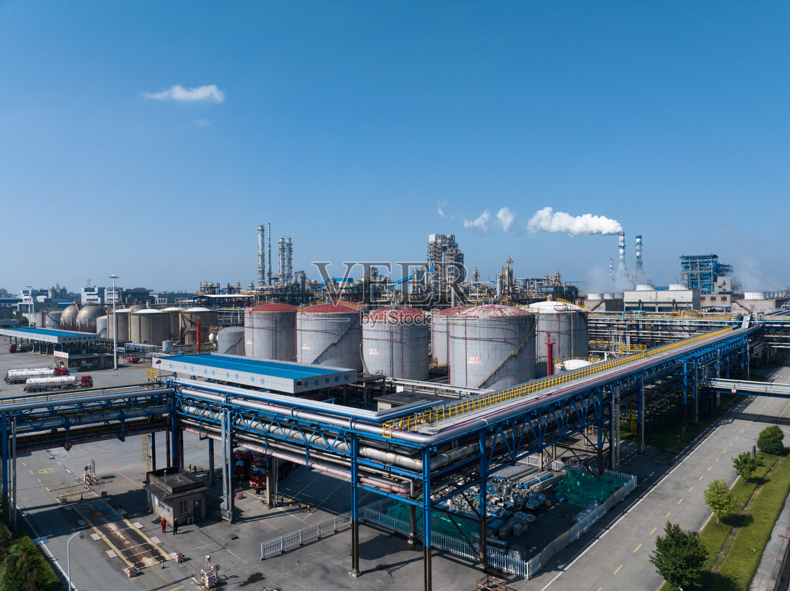 化工厂照片摄影图片