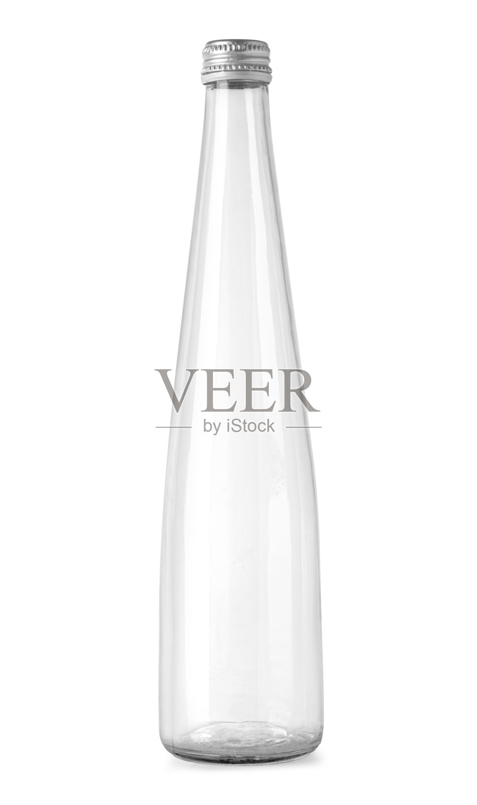 空白包装透明玻璃瓶照片摄影图片