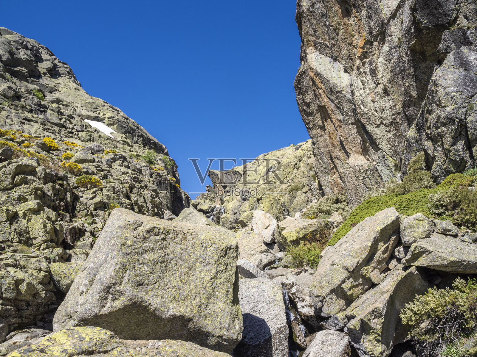 格雷多斯山脉的山景照片摄影图片