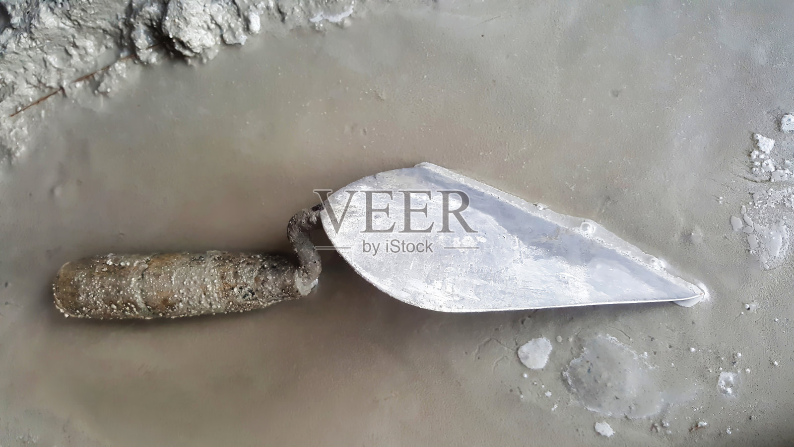 建筑工程中的近景铲照片摄影图片