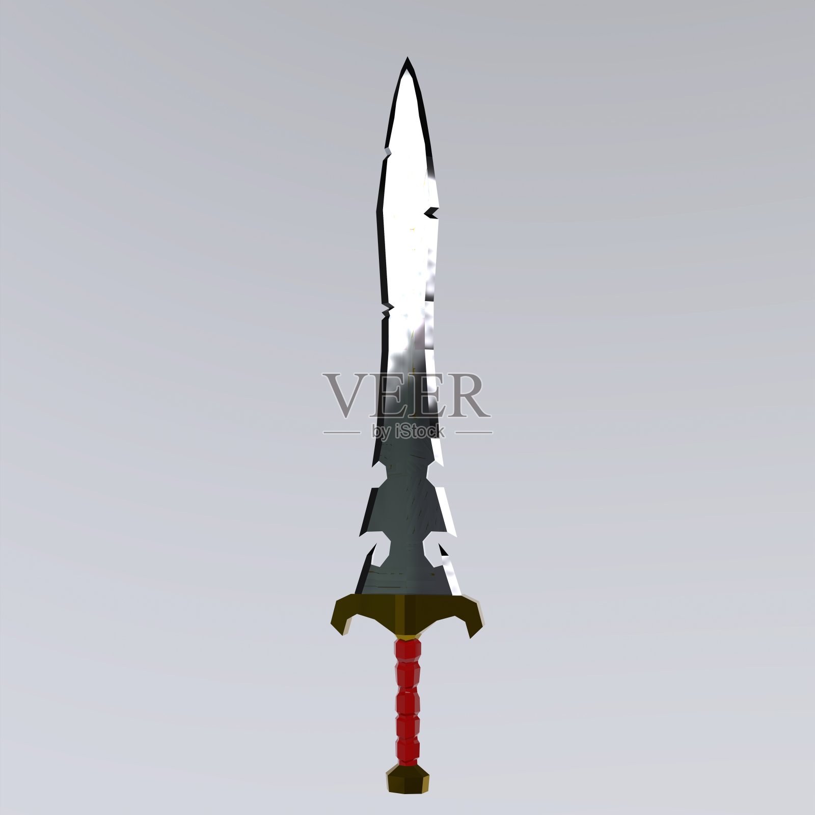 剑孤立在白色背景上照片摄影图片